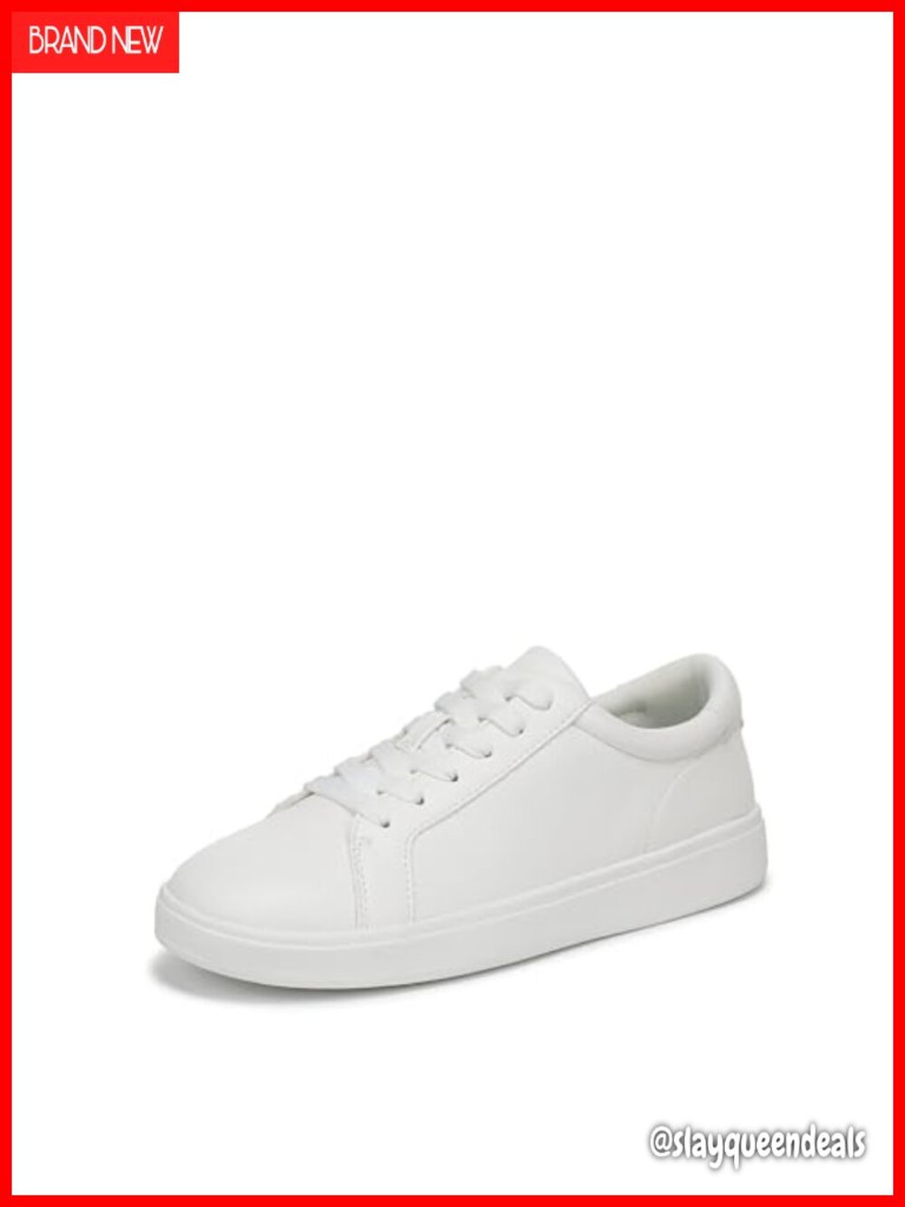 Dr. Scholl's Vivienne Sneakers Lightweight Arch Support Faux Leather Lace-Up